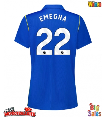 Chelsea Emmanuel Emegha #22 Replica Home Stadium Shirt for Women 2026-27 Short Sleeve